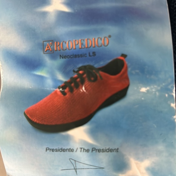 Arcopedic Neoclassic LS Shoes Blue - Picture 5 of 6